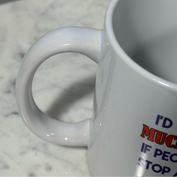 SALE🔥4/$25 Funny Mug “I’d get it done much quicker if people would stop..” - Picture 6 of 8
